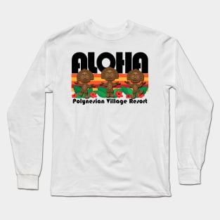 Aloha! Polynesian Village Long Sleeve T-Shirt